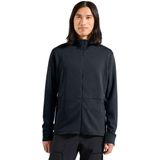 Odlo Grid Fleece Met Volledige Rits Zwart L Man
