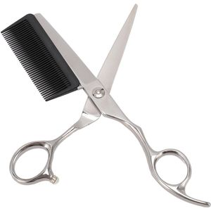 Professionele set van 3 kappersscharen inclusief knipschaar, dunne schaar en mengschaar van roestvrij staal voor precisiekapsels bij mannen, vrouwen en huisdieren