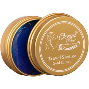 Ocean View Deep Waves Pomade - Gold Edition Can (30 gr) - Reisformaat - Soepele applicatie & sterke fixatie - Zonder residu, op waterbasis & professioneel