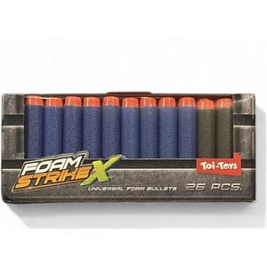 Foam Strike X- Universele Foam Pijltjes (26 stuks)- Compatibel met Nerf