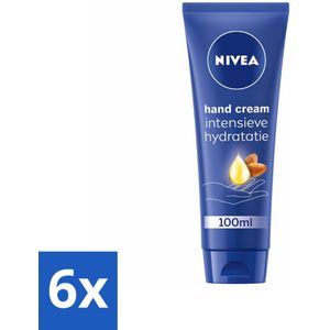 NIVEA - Handcrème - Verzorgend - Intensieve Hydratatie - 100 ml - Voordeelverpakking - 6 stuks
