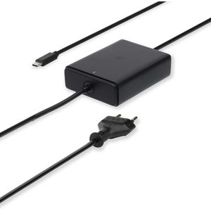 Nedis Notebook-Adapter - GaN - 45 W - 5 / 9 / 12 / 15 / 20 V DC - 2.25 / 2.33 / 2.92 / 3.0 A - Gebruikt voor: Notebook / Smartphone / Tablet - Euro / Type-C (CEE 7/16)