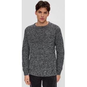 Q/S By S.Oliver Gemêleerde Trui Grijs Melange