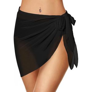 Allecto Premium - Strandpareo dames chiffon spreionderdeel - strandaccessoire voor strand vakantie bikini-badpak