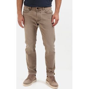 camel active Slim fit 5-Pocket Jeans - Maat menswear-34/32 - Bruin