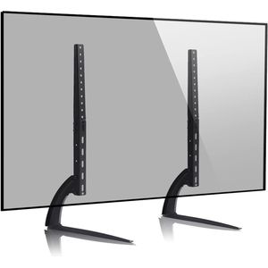 Universele TV-standaardvoeten TV-poten voor 20-65 inch plat gebogen TV-standaardvoet TV-voet in hoogte verstelbaar VESA max. 800x500mm
