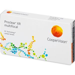 Proclear Multifocal XR (6 lenzen) Sterkte: -16.50, BC: 8.70, DIA: 14.40, ADD sterkte: +2.00 D