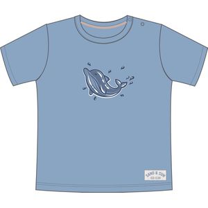Frogs and Dogs - Dolfijn T-shirt | Forever Blue - Katoen - Maat 98