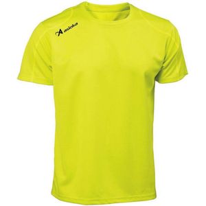 Uniseks Korte Mouwen T-shirt voor Volwassenen - Neongeel