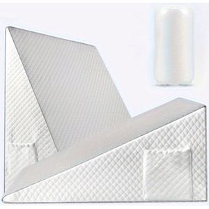 Livano Anti Snurk Kussen - Snore Stopper - Kussen Zij Slaper - Anti Snurk - Apneu Kussen - Tegen Snurken - Grijs