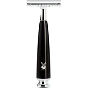 Muhle R226SR double edge safety razor RYTMO zwart chroom