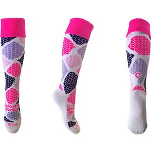 Hockeysokken Pink Snake, 31-35