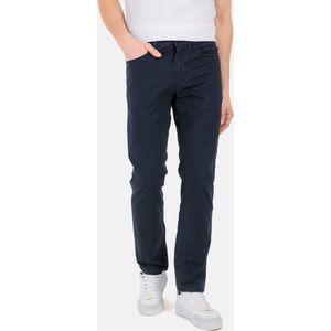 camel active Regular Fit 5-pocket broek - Maat menswear-36/32 - Donker blauw