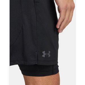 Under Armour - Tech Vent 2In1 Shorts - Sportshorts - Zwart