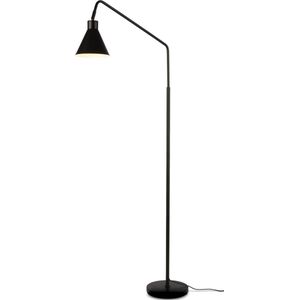 it's about RoMi Vloerlamp Lyon - Zwart - 83x25x154cm - Modern - Staande lampen voor Woonkamer - Slaapkamer