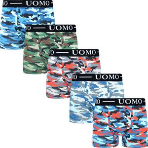 Uomo katoenen Boxershorts - 5-Pack - 0505 - XL