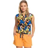 Roxy - Tropical View - Mouwloze V-hals T-shirt - Dames