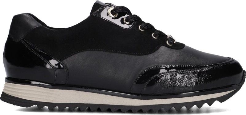 Hassia - 302050 - Sneakers - Zwart - Leer