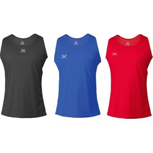 STING Boks T-shirt wedstrijd | heren | Blauw (Maat: M)