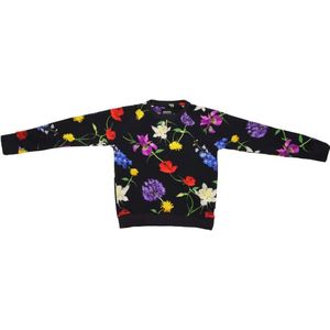 Snurk - Bouquet Black Sweater - Maat: 122-128