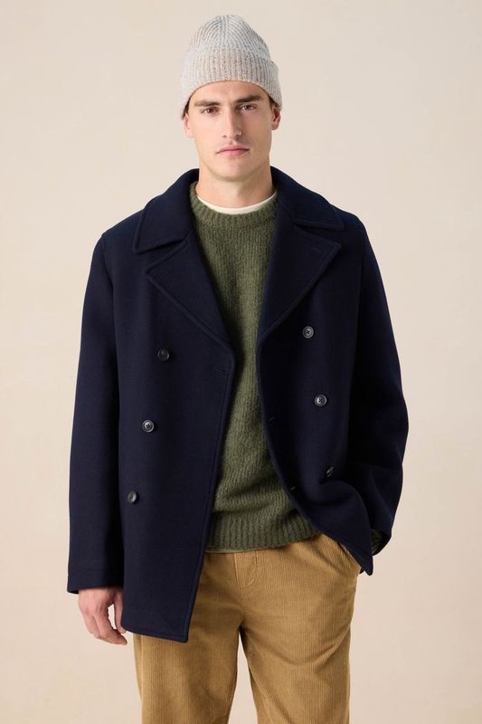 Sissy-Boy - Peacoat - Donkerblauw - Wollen Jas