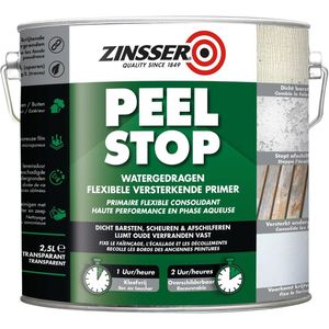 zinsser peel stop transparant 2.5 ltr