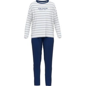 TOM TAILOR Zaria Dames Pyjama - Blauw gestreept