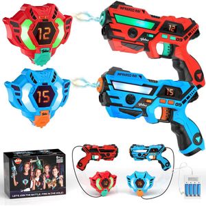 KidsTag Recharge lasergame set - 2 oplaadbare laserguns P1 2