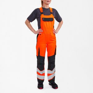 Engel - Safety Light - Amerikaanse Overall - Hi-vis Orange / Anthracite Grey