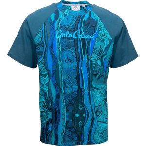 Carlo Colucci - C3480/171 - T-shirt - Blauw