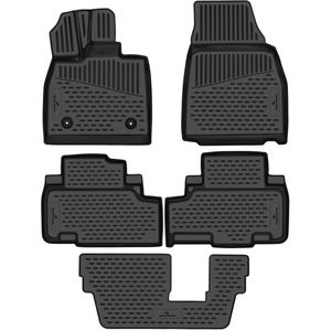 Walser Rubberen Voetmatten XTR geschikt voor BYD TANG 7-zits 06/2018-Vandaag