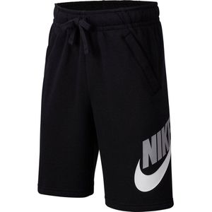 Nike B NSW CLUB + HBR SHORT FT Jongens Sportbroek - Maat XS