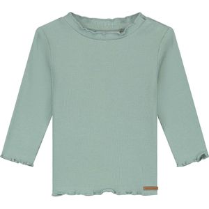 Prénatal baby shirt - Meisjes - Light Green Blue - Maat 62