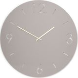 Spinder Design TIME Ø 80 Klok - Silky Taupe