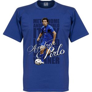 Pirlo Legend T-Shirt - Blauw - Kinderen - 104