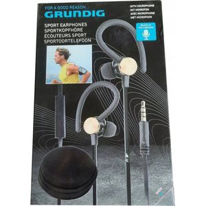 GRUNDIG - koptelefoon - met ingebouwde microfoon - microfoon - sportoortelefoon