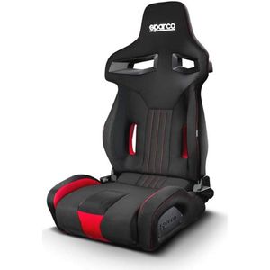 Verstelbare Sportstoel Zwart/Rood - Ergonomisch Ontwerp met Dubbelzijdige Verstelling