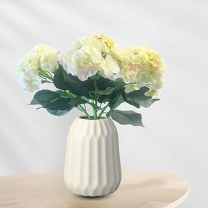 The Flower Studio - Kunstbloemen Boeket Zijde - 70 cm - Exclusief Vaas - Zijde boeket - 4 Stelen - Kunstboeket