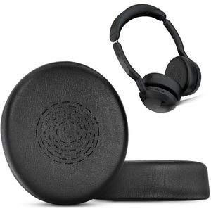 Oorkussens voor Jabra Evolve2 55 Oorkussens Vervanging Oorkussens Cover Kussens voor Jabra Evolve2 55 Hoofdtelefoon (zwart)