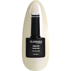 Glamnailsprofessional Pearl Touch – One Step Gellak 12ml – 3 in 1 Formule - Geen base/top coat nodig - Gelnagels – Gellak Nagellak – Gellak starterspakket - Gellac