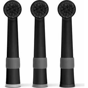 happybrush HAR2AB, 3 stuk(s), Zwart, Polybutylene terephthalate (PBT), Thermoplastische elastomeer (TPE), Duitsland, Happybrush, ECO R2