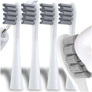 4x Oclean Opzetborstels X Pro Elite Flow W10 Z1 F1 One Air 2