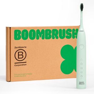 BOOMBRUSH Elektrische Tandenborstel - The Start Sage Groen - Sonische Tandenborstel - 90 dagen Batterij - Duurzaam