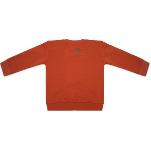 Little Indians Sweater Boho Meisjes Katoen Roestbruin Maat 62