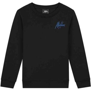 Malelions - Sweater - Black/Cobalt - Maat 140