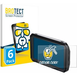 BROTECT - Screenprotector voor Blackmagic Design Pyxis 6K Monitor - Folie Beschermfolie Beschermglas transparant (6 Stuks)