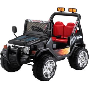 Jeep 12V 1.5 pers kinderauto kindertruck voor de stoere jongens! | Elektrische Kinderauto | Met afstandsbediening