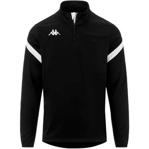 Kappa - Dolvole - Sweatshirt - Halve Rits - Heren - 100% Polyester