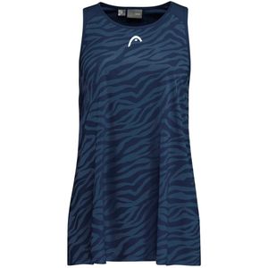 Head - Agility - Mouwloos T-shirt - Blauw - 176 cm - Meisjes