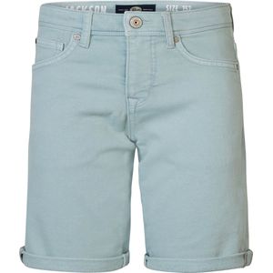 Petrol Industries - Jongens Gekleurde Denim Short Shoreity - Blauw - Maat 116